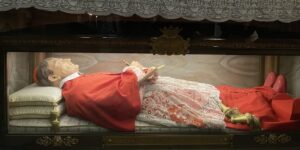 Corps incorruptible Giuseppe Maria Tomasi Cardinale Teatino